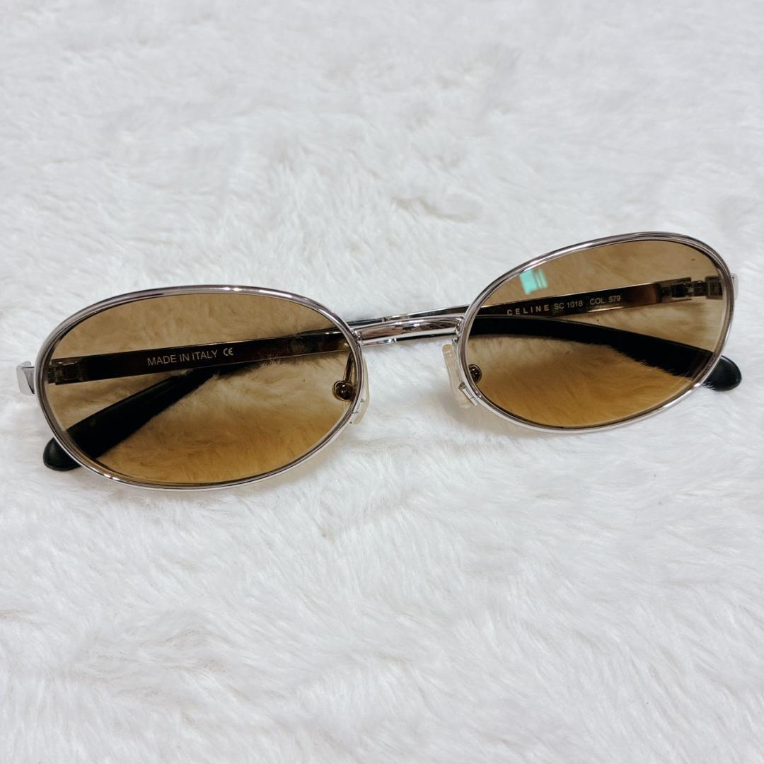 【極美品】CELINE サングラス 眼鏡 トリオンフ イタリア製 SC-1018