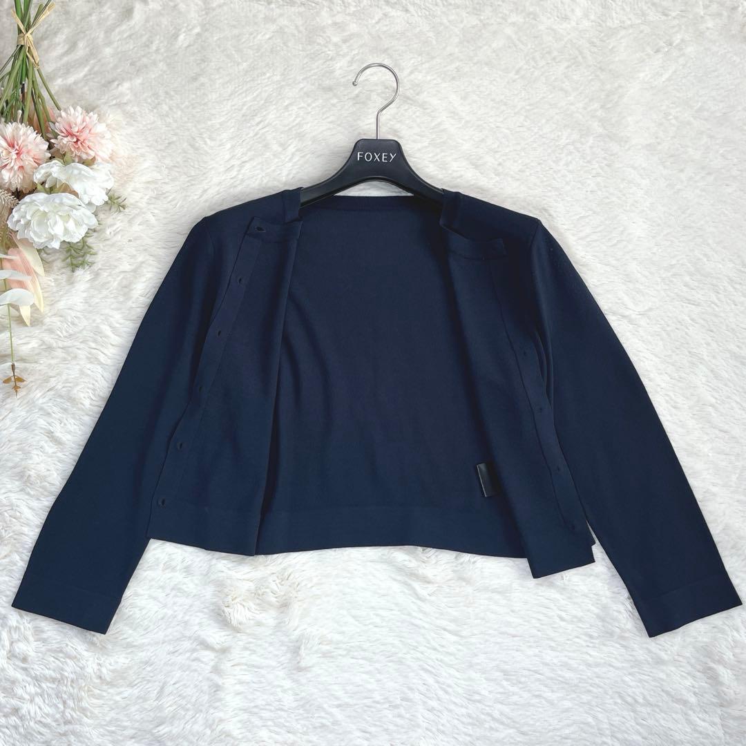 21年✨極美品✨未使用　FOXEY Upper Standard カーディガン