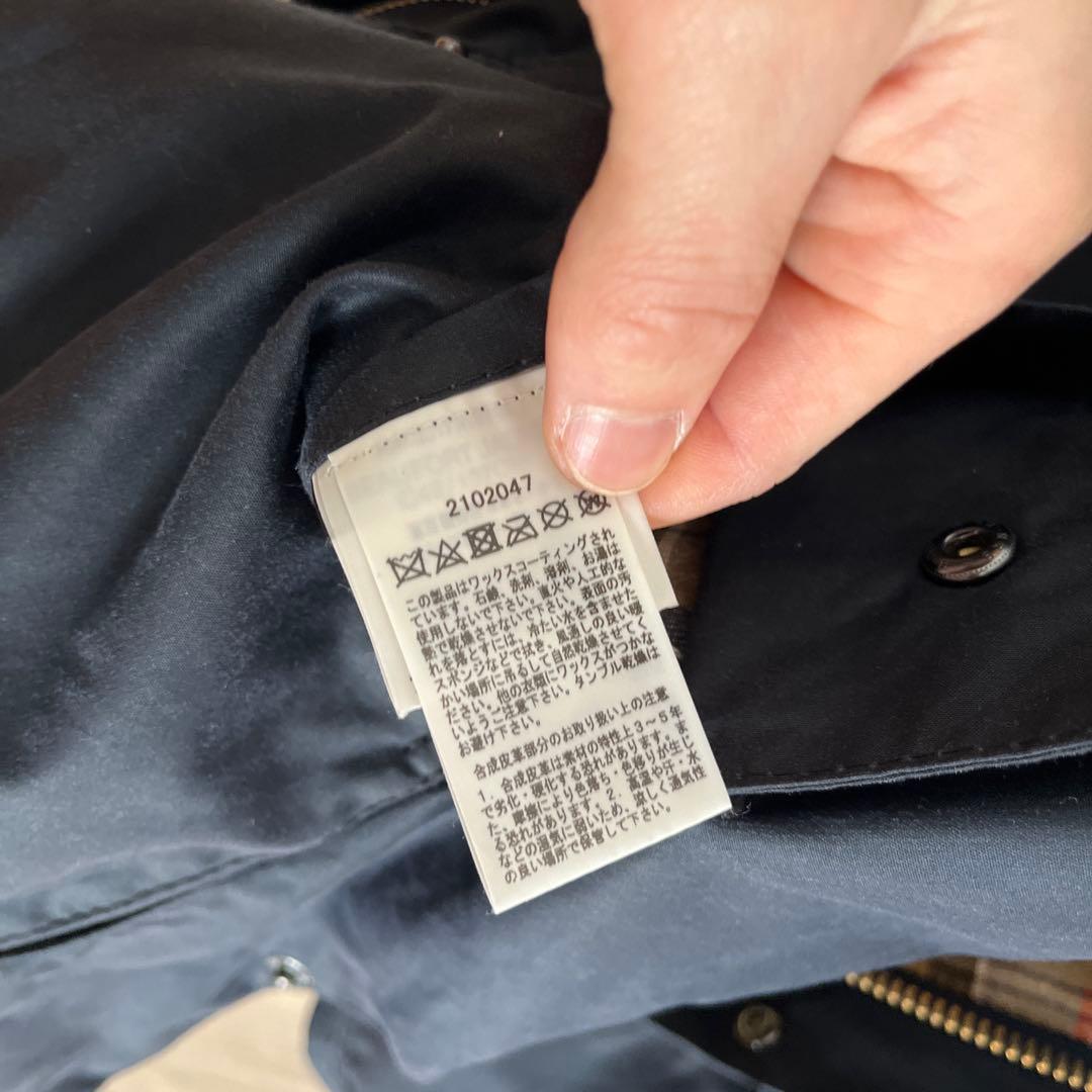 【美品】バブアー　ビューフォート　40 ネイビー