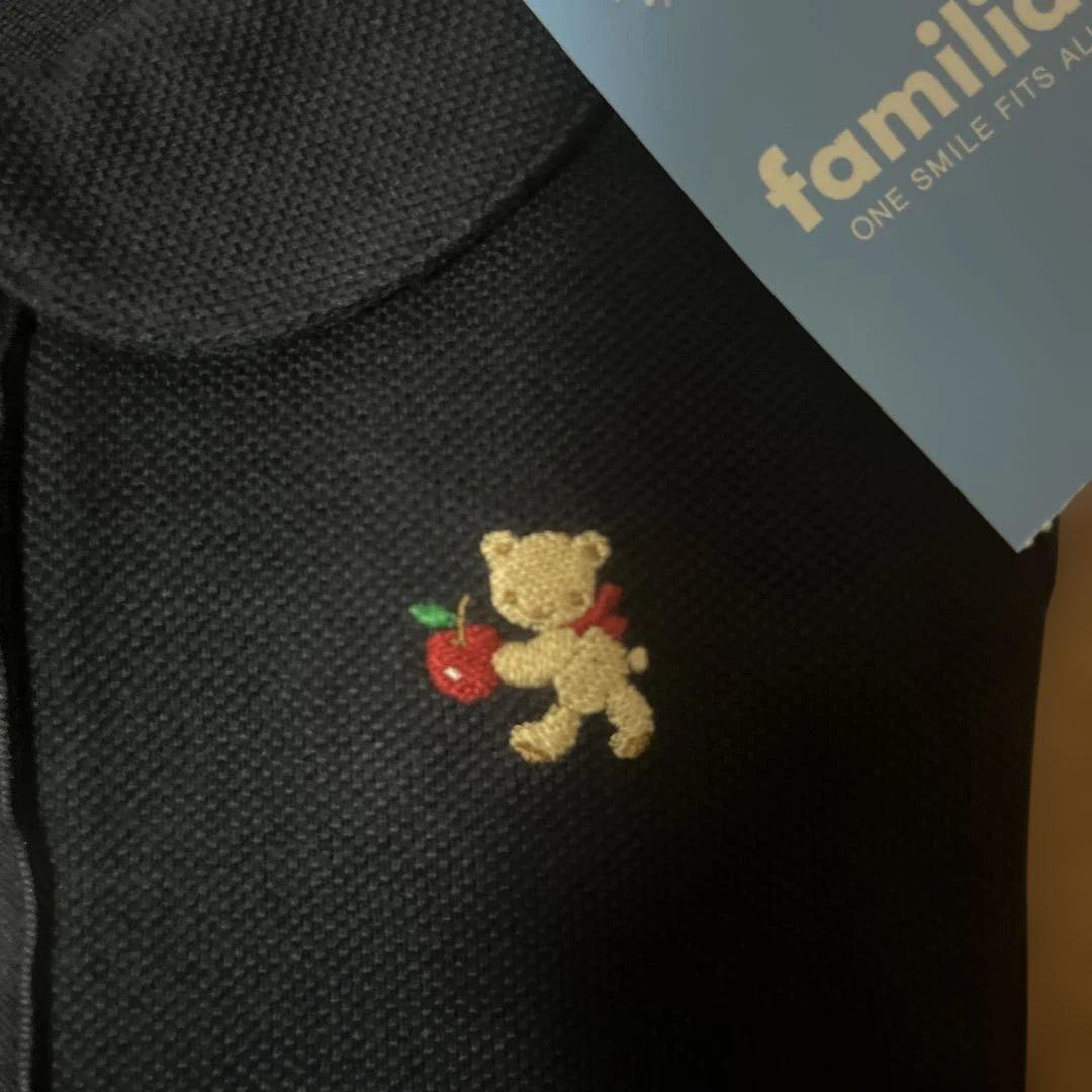 familiar ネイビー ポロワンピース 90