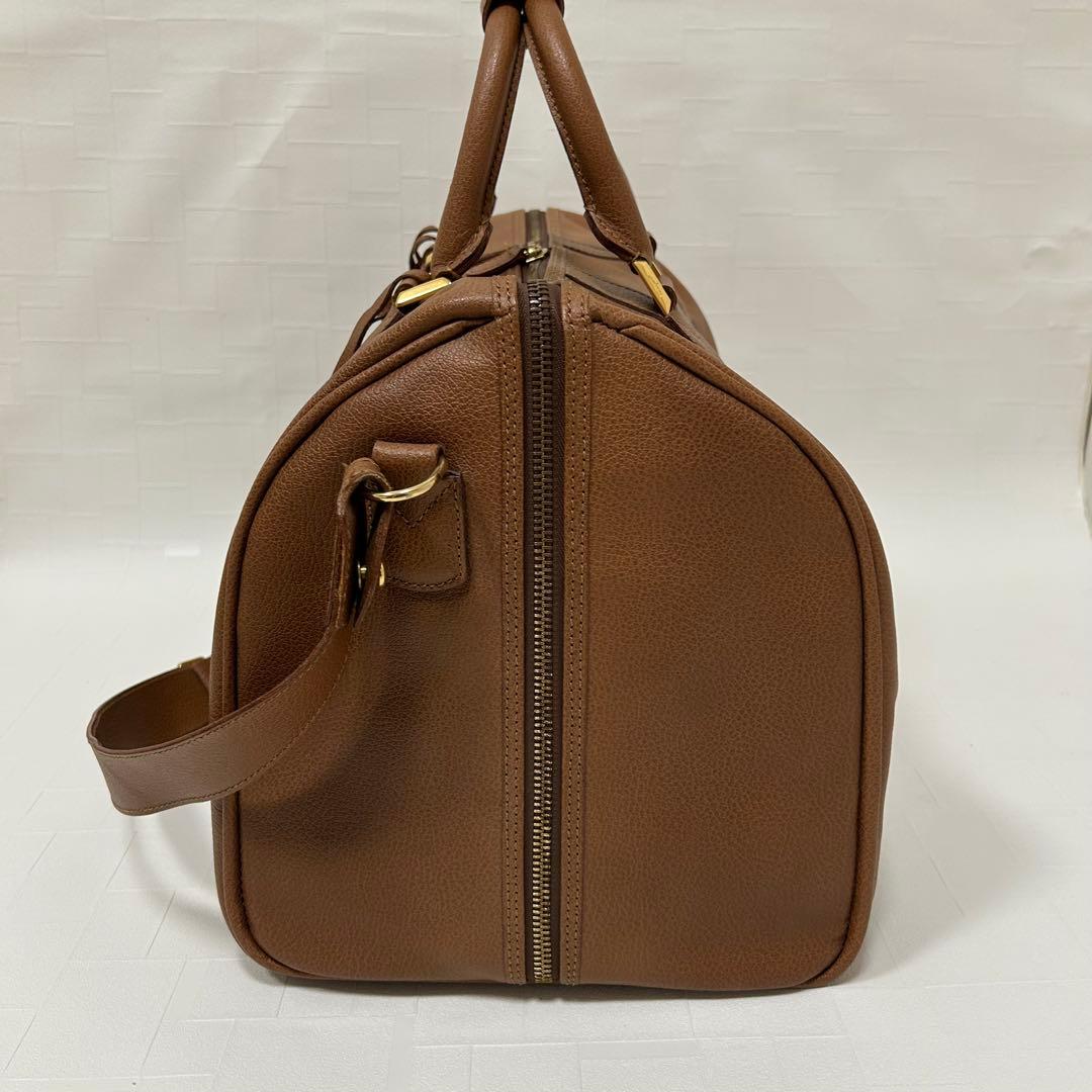 Salvatore Ferragamo フェラガモ　レザー ボストンバッグ