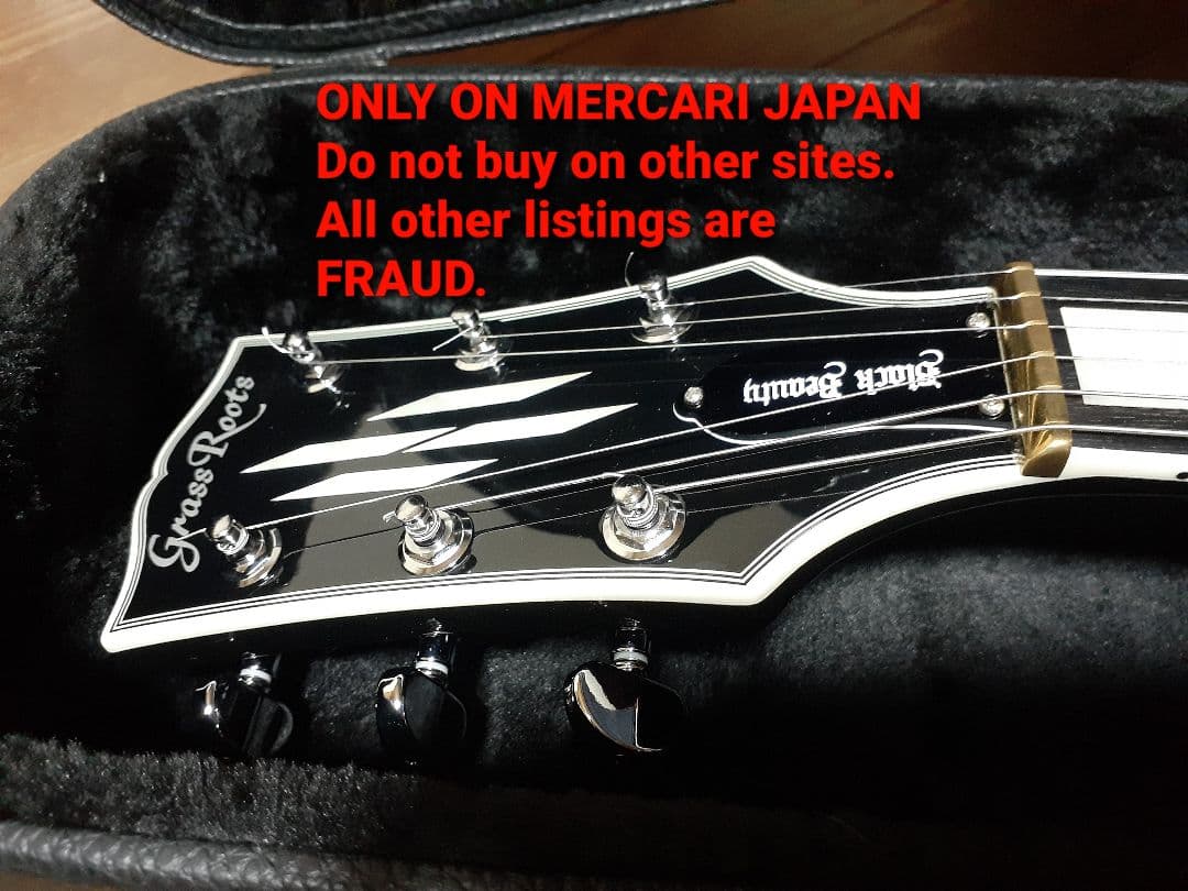 GrassRoots JSモデル ジョン・サイクス レスポールカスタム ギブソン