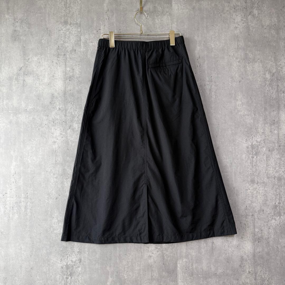 ノースフェイス コットンライク　ナイロンコンパクトスカート ブラック M 美品