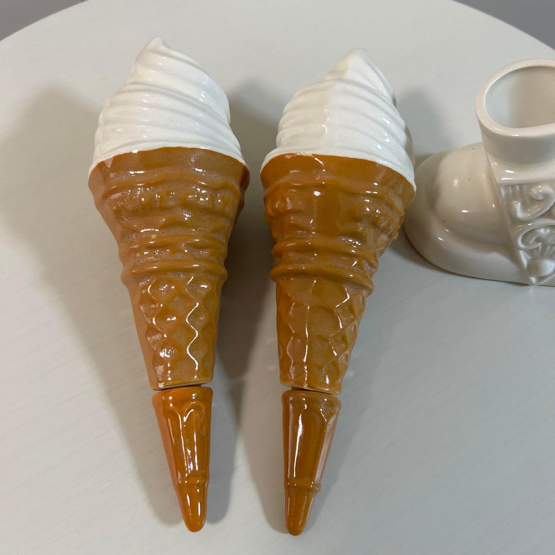 ソフトクリーム　ソルト＆ペッパー