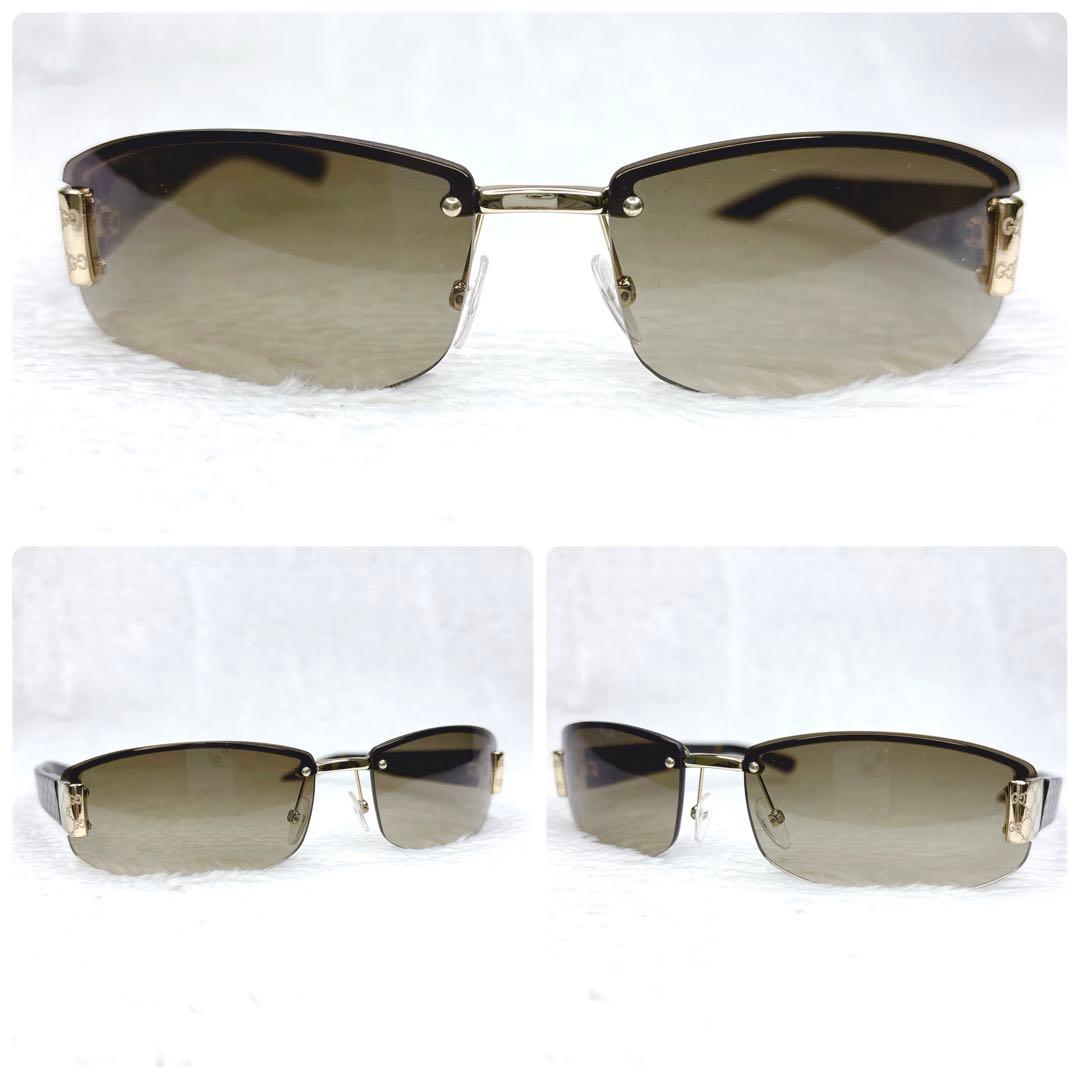 小物 GUCCI Vintage Rimless Sunglasses 00s