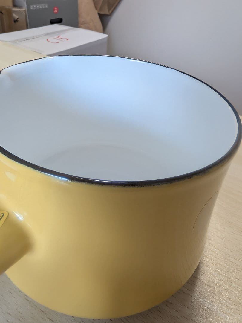 DANSK ダンスク　蓋つき コベンスタイル ソースパン 黄 #01