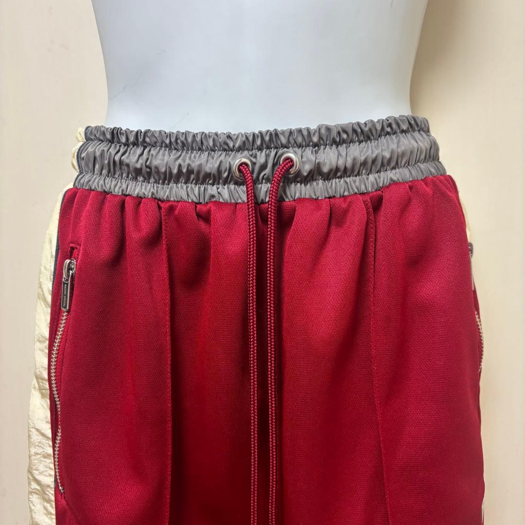MAISON SPECIAL トラックマキシスカート　レッド　赤　ロング