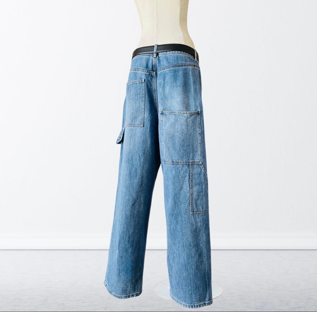 Tibi ティビ デニム カーペンター パンツ 29 BLUE