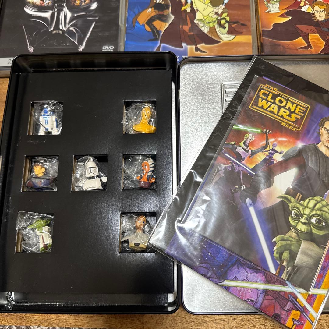 STAR WARS アニメDVD&缶入りストラップセット