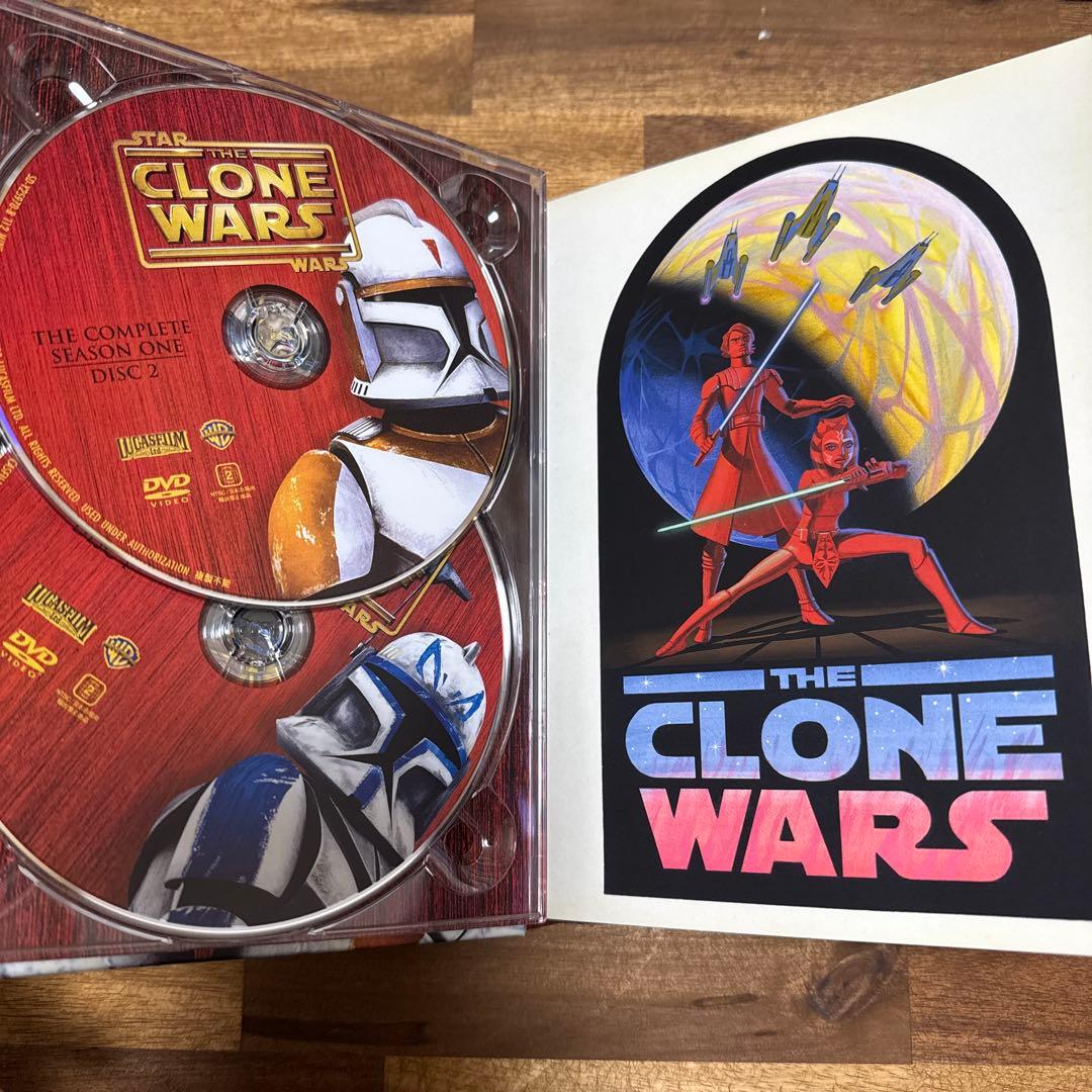 STAR WARS アニメDVD&缶入りストラップセット