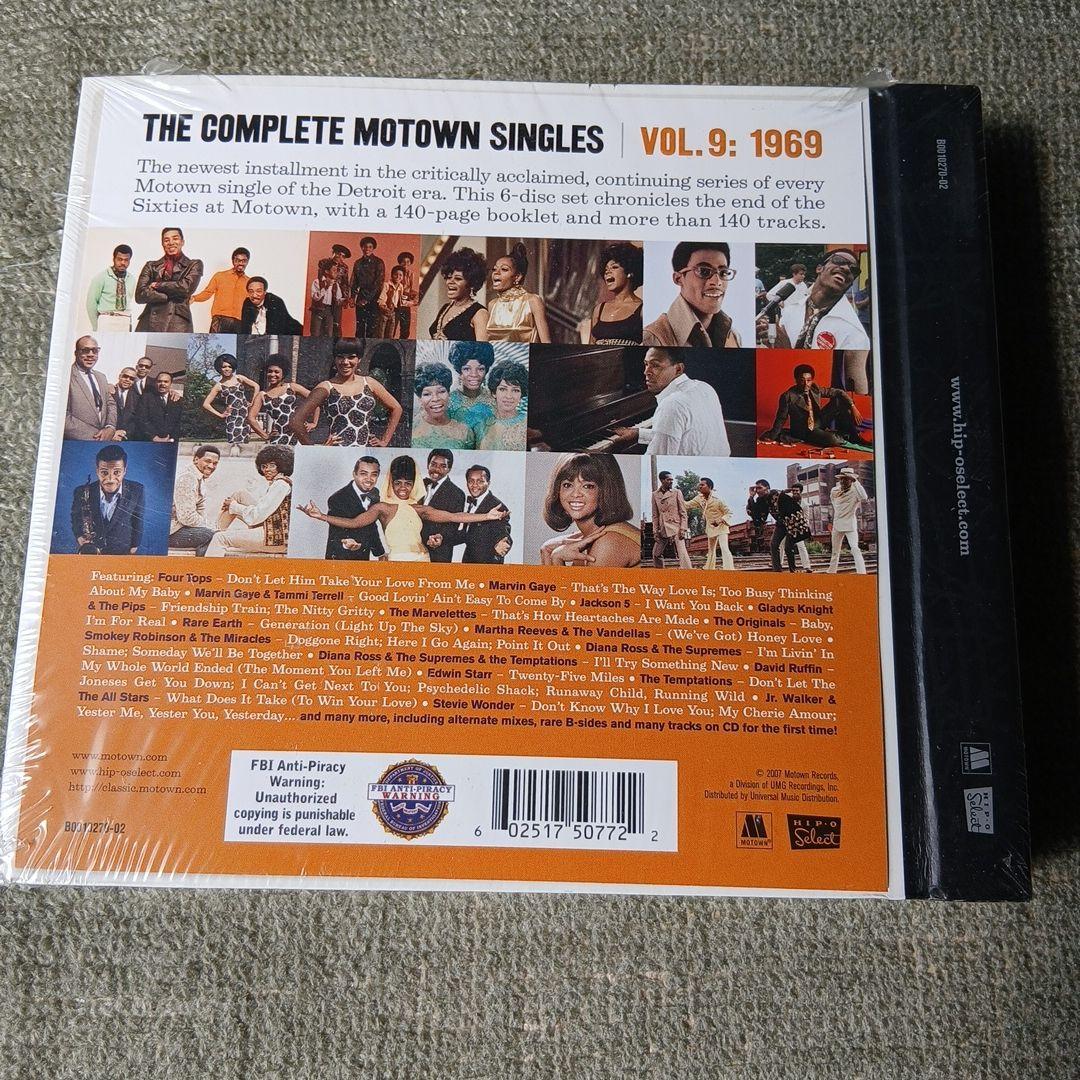 未開封　complete motown singles vol9 1969