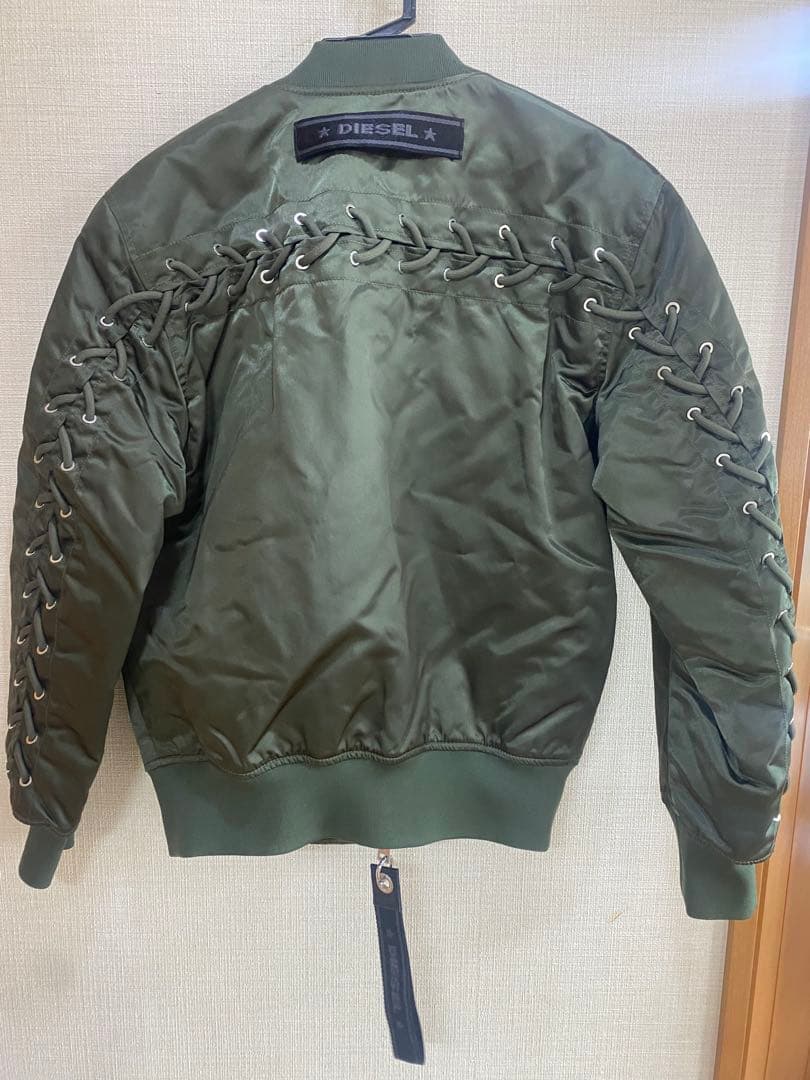 DIESEL MA-1ジャケット オリーブ色