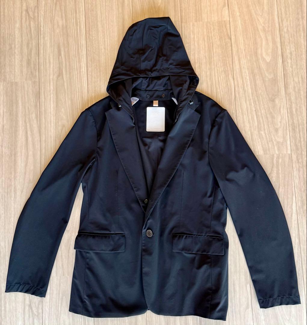美品 DUNO COMBO HOOD 44 ブラック 定価64,900円 タグ付