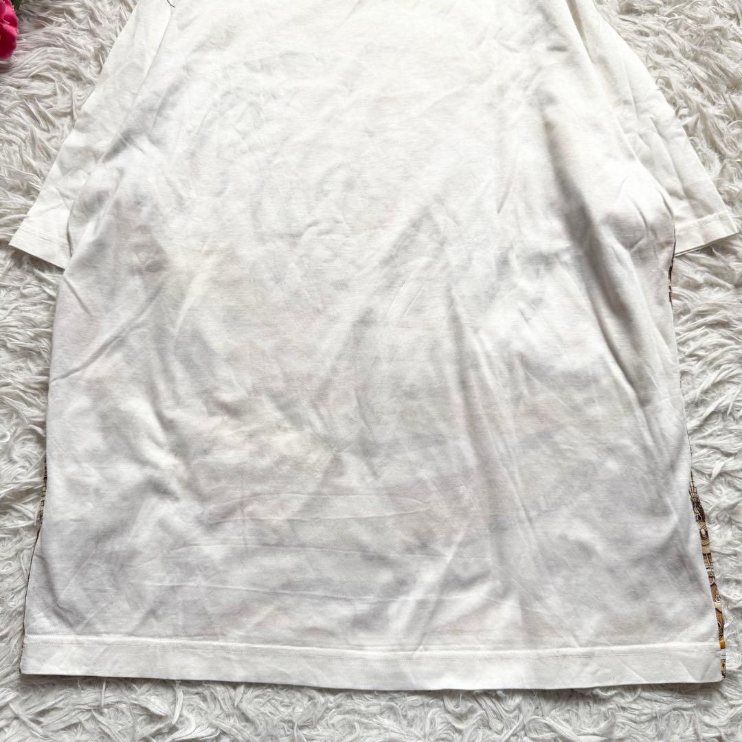 美品■エルメス　REVES D`ESPACE　夢の空間　半袖Tシャツ　XL