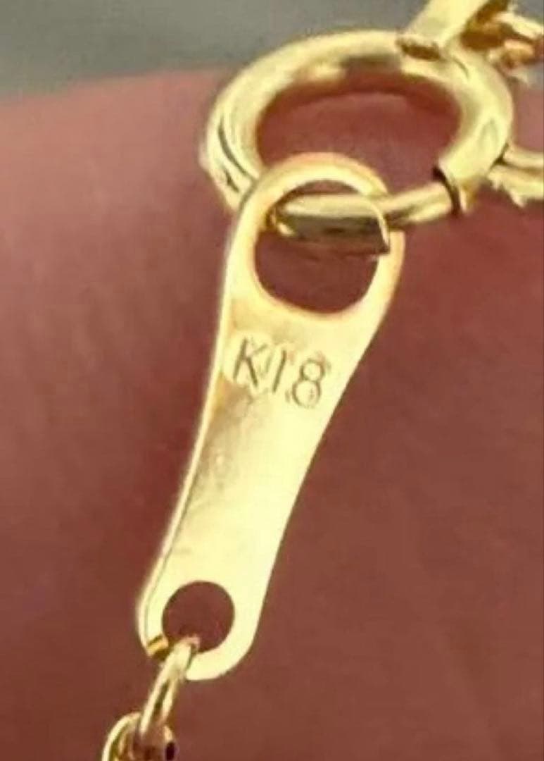 ま*遇様 喜平 中空 2面 約0.85g 格安 幅1.2mm 造幣局刻印有り k
