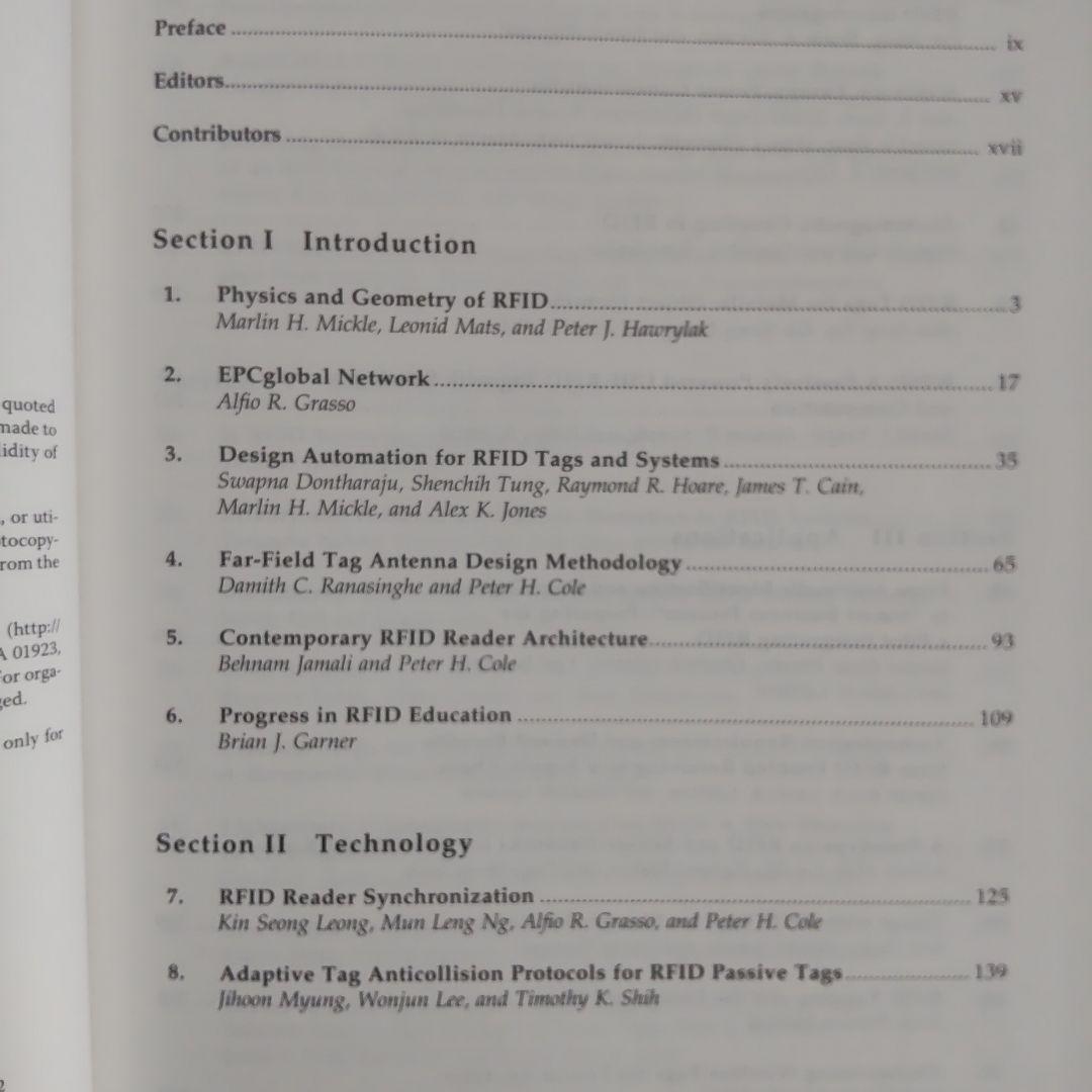 洋書 RFID Handbook: Applications