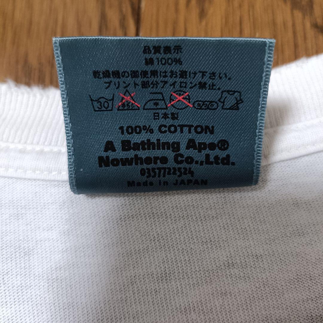 【希少】旧タグ a bathing ape Tシャツ モノグラム柄