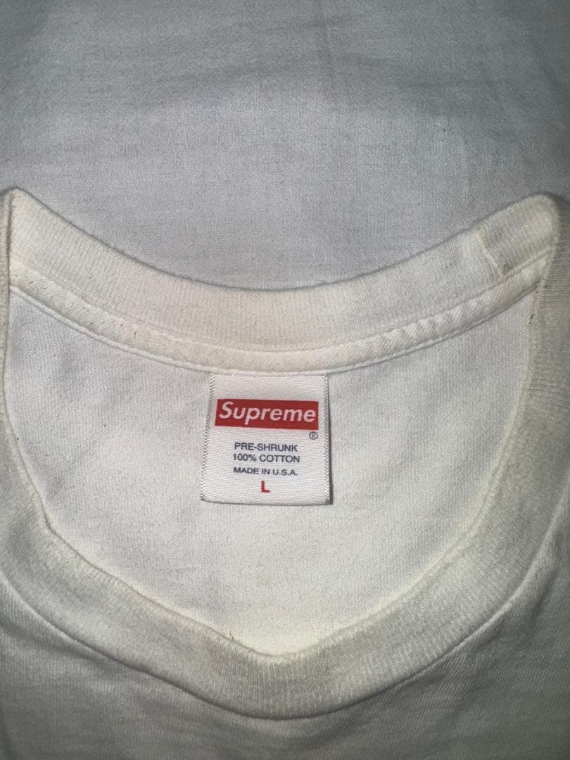 Supreme box logo ボックスロゴ　Tシャツ Lサイズ ホワイト