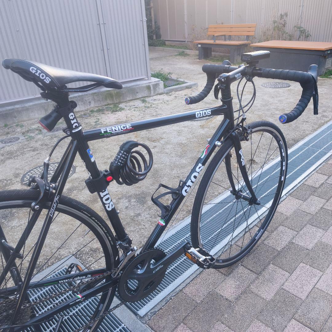 【春割キャンペーン】GIOS FENICE ロードバイク ブラック クロモリ