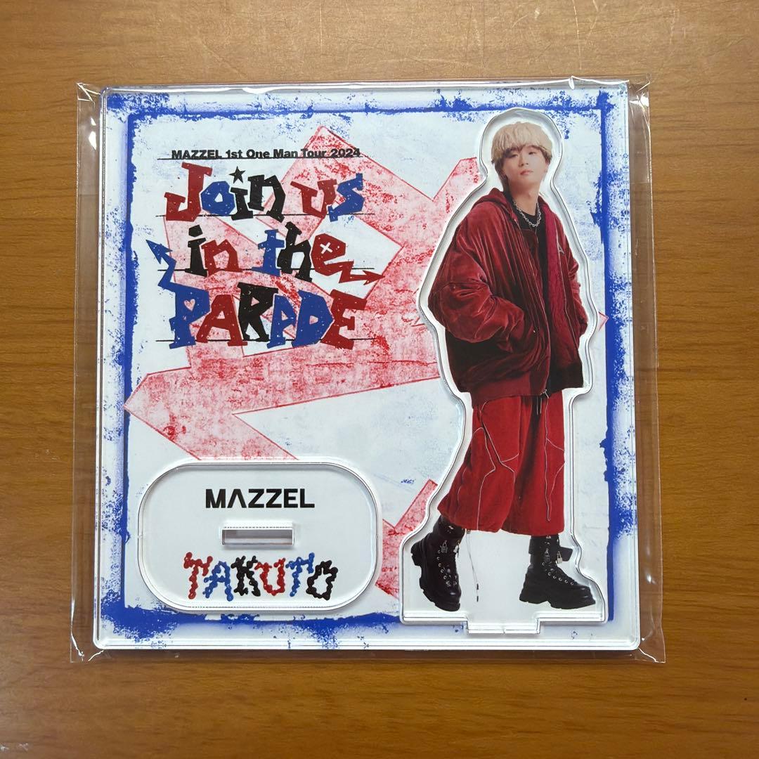 MAZZEL TAKUTO アクリルスタンド 4点セット