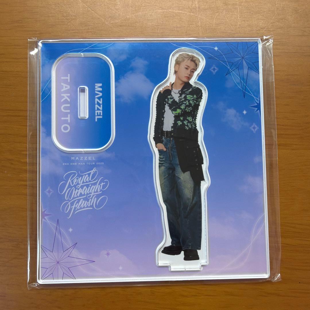 MAZZEL TAKUTO アクリルスタンド 4点セット