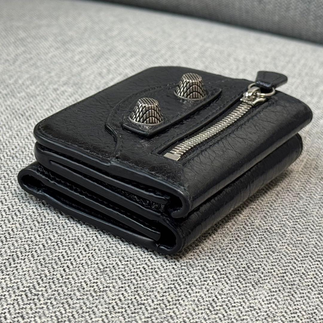 バレンシアガ シティ ル カゴール ミニ ウォレット 三つ折り財布