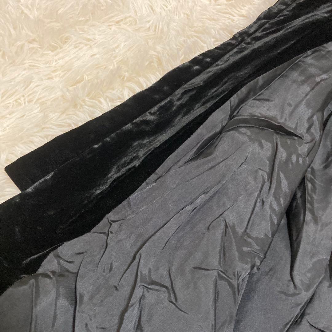 RALPH RALPH LAUREN ベロアジャケット ブラック 17号 上品