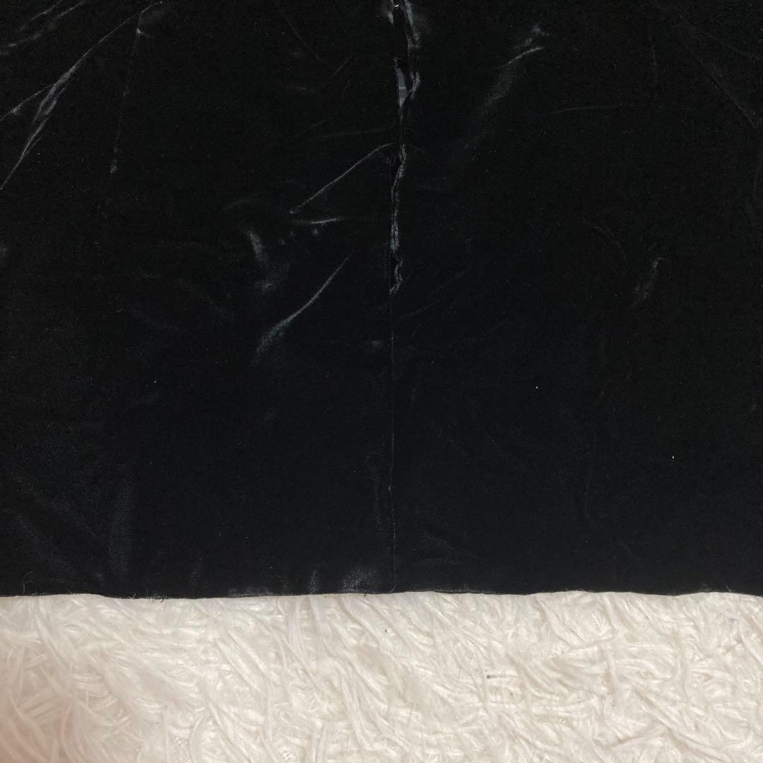 RALPH RALPH LAUREN ベロアジャケット ブラック 17号 上品