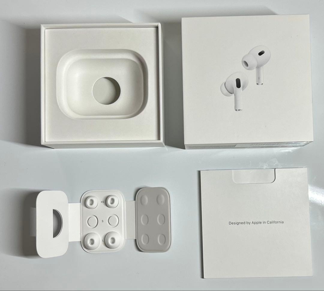 Apple AirPods Pro2 本体&充電ケース（箱付）