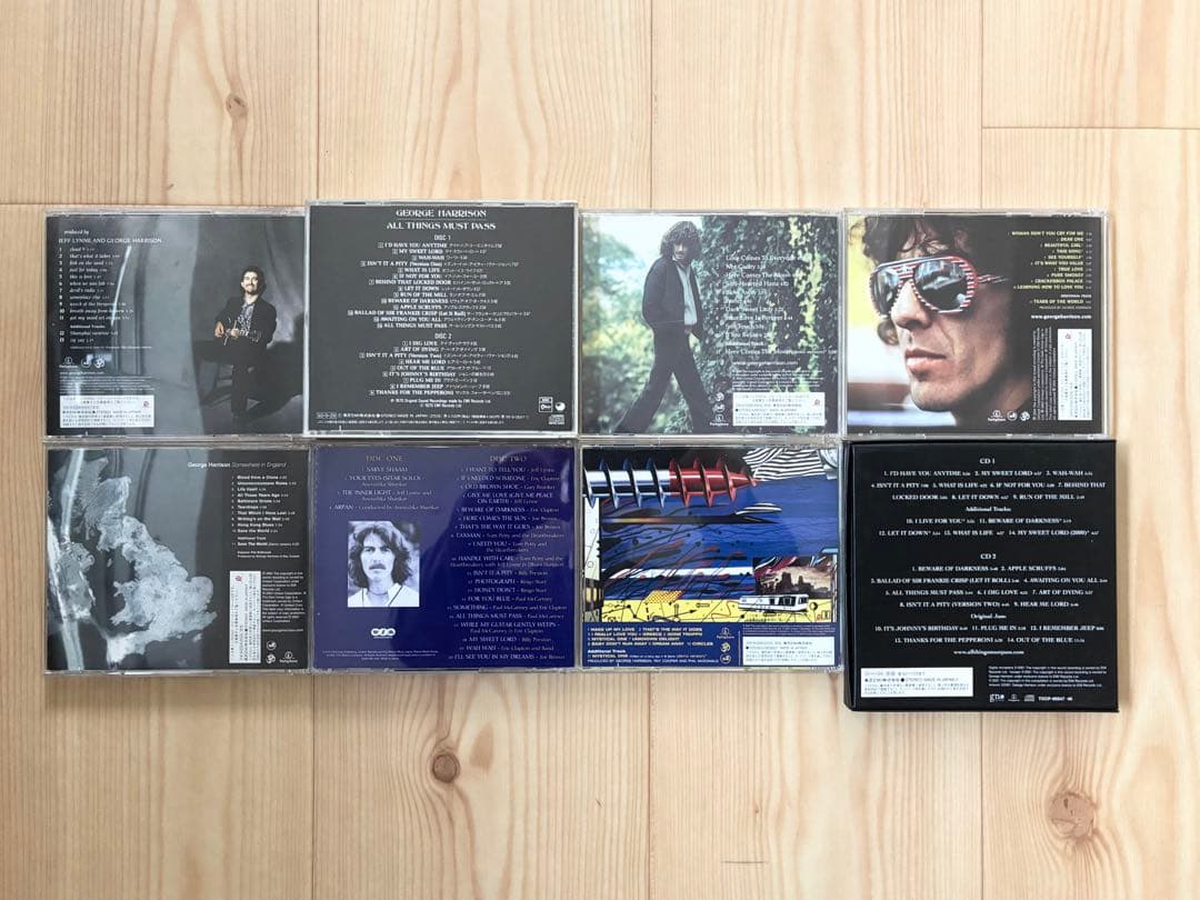 E HARRISON ジョージハリスン CD 8枚セット