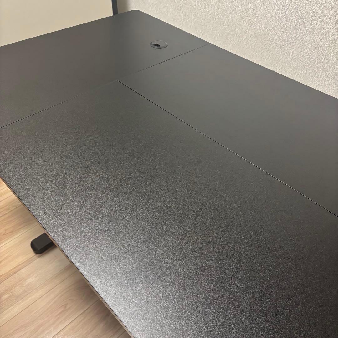 電動昇降デスク幅160cm奥行80cm高さ72cm-118cm1ヶ月使用美品訳有