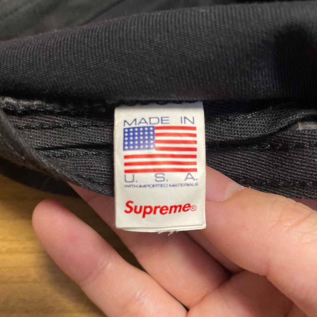 帽子 Supreme Camp Cap BLACK / made in USA