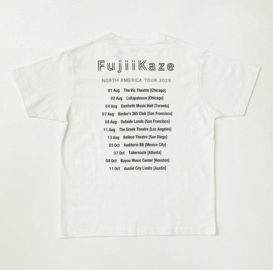 【新品未開封】Fujii Kaze ドリンクTシャツ ホワイト XXL 藤井風