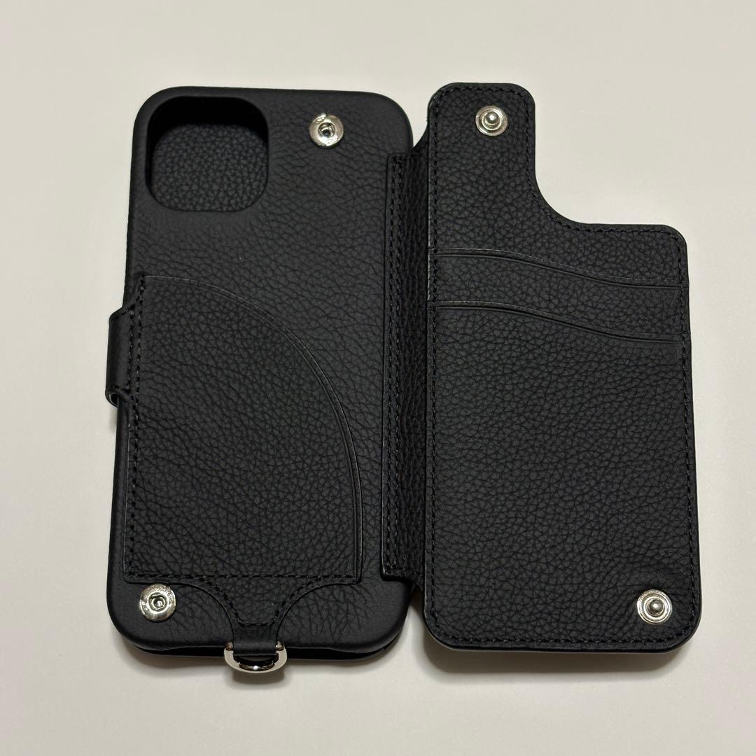 【新品】デミュウDEMIU スマホケース ブラック iPhone14/16e
