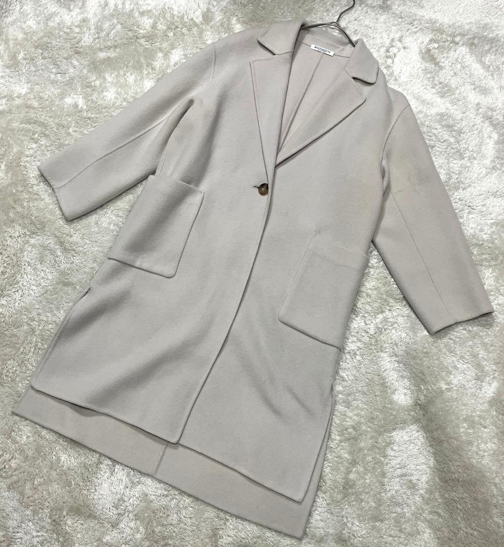 新品タグ付き　B&Y UNITED ARROWS テーラード リバーコート　S