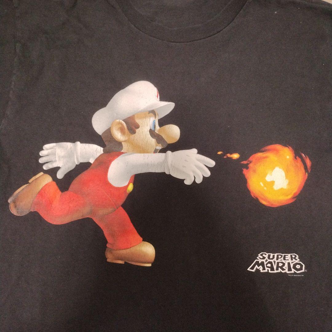 ヴィンテージ　スーパーマリオ ファイヤー Nintendo シャツ