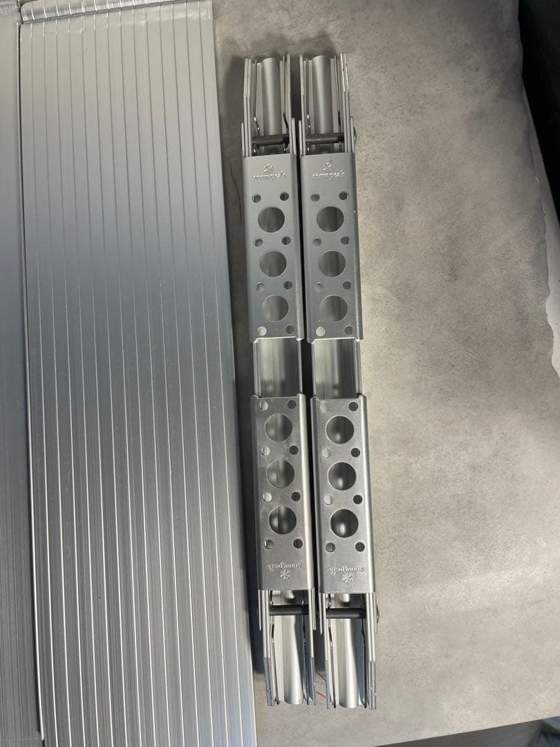 スノーピーク BAJA 400 SLV-001 廃盤 コンパクト アルミテーブル