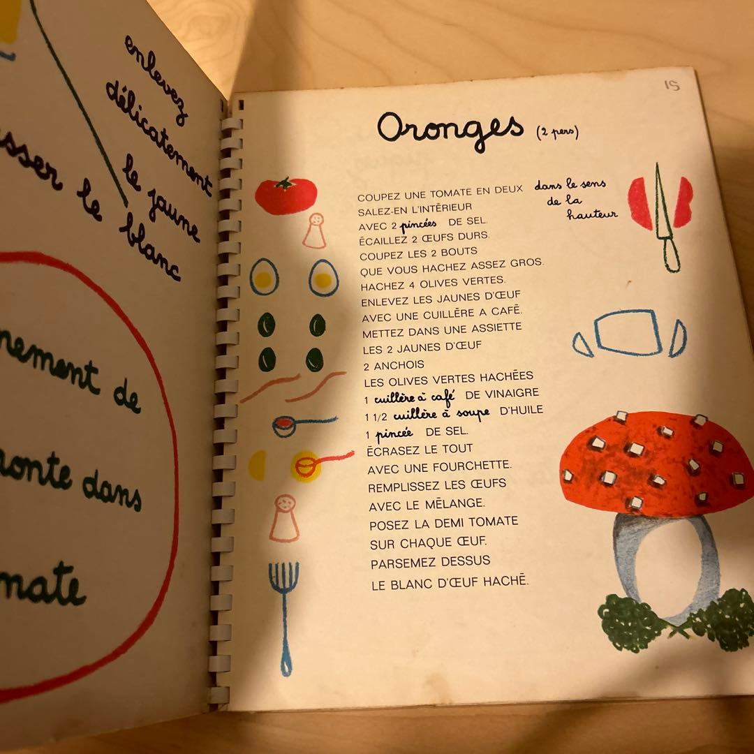 お料理本　La cuisine est un jeu d'enfants