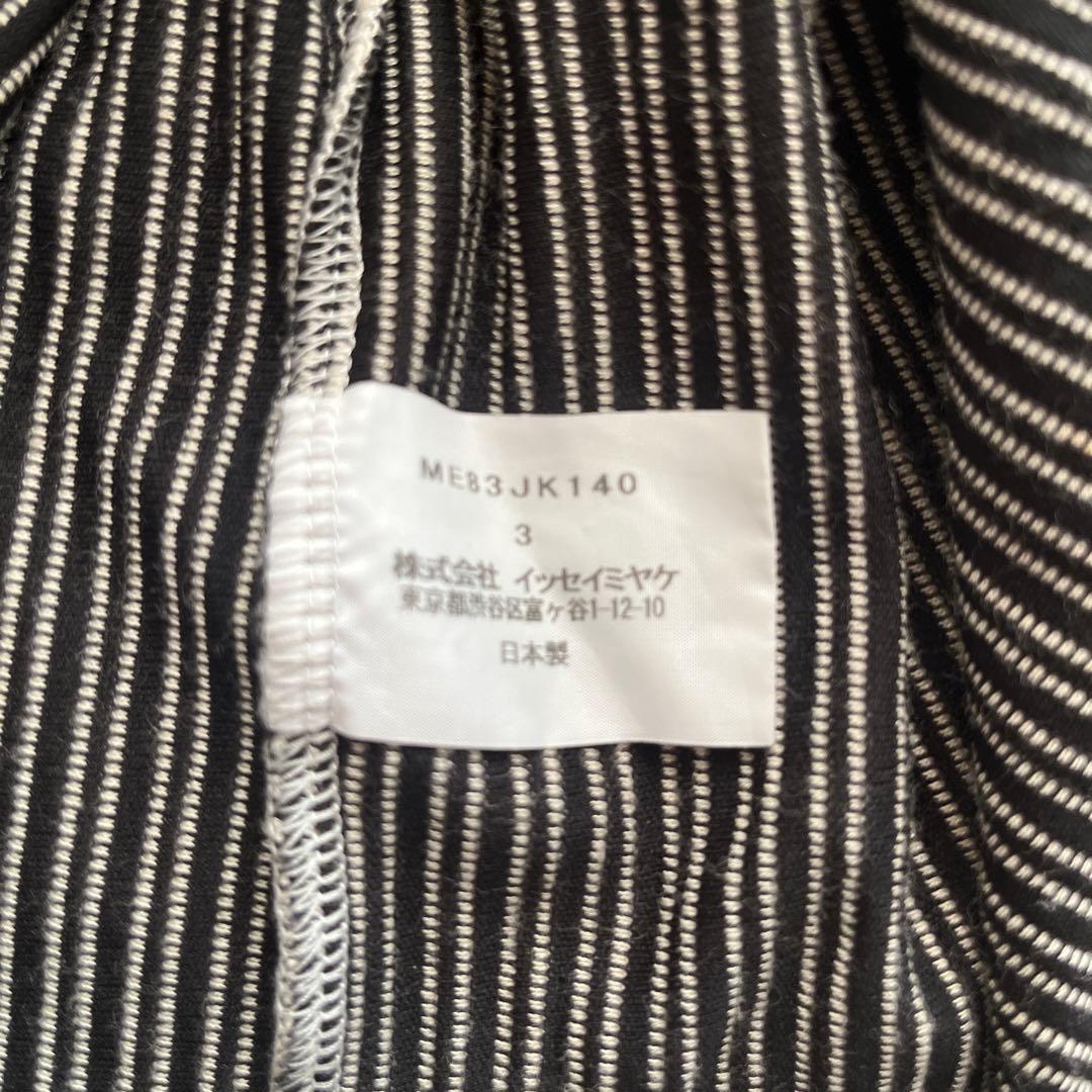 ISSEY MIYAKE MEN ストライプ Tシャツ 半袖
