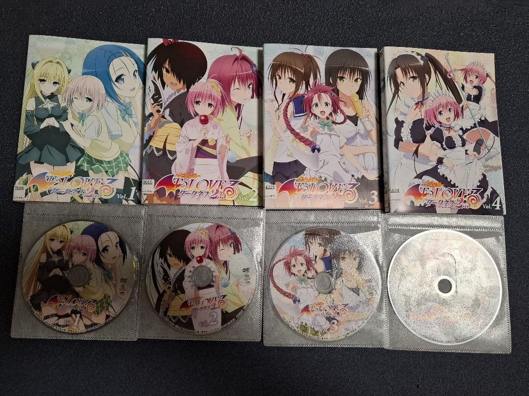 To LOVEる-とらぶる-ダークネス 1期＋2期 レンタル落ちDVD　全13巻