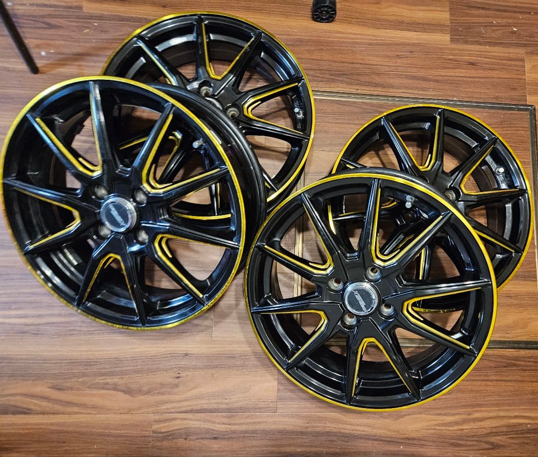 16インチ CROSS SPEED ホイール 5J +45 4穴 4本
