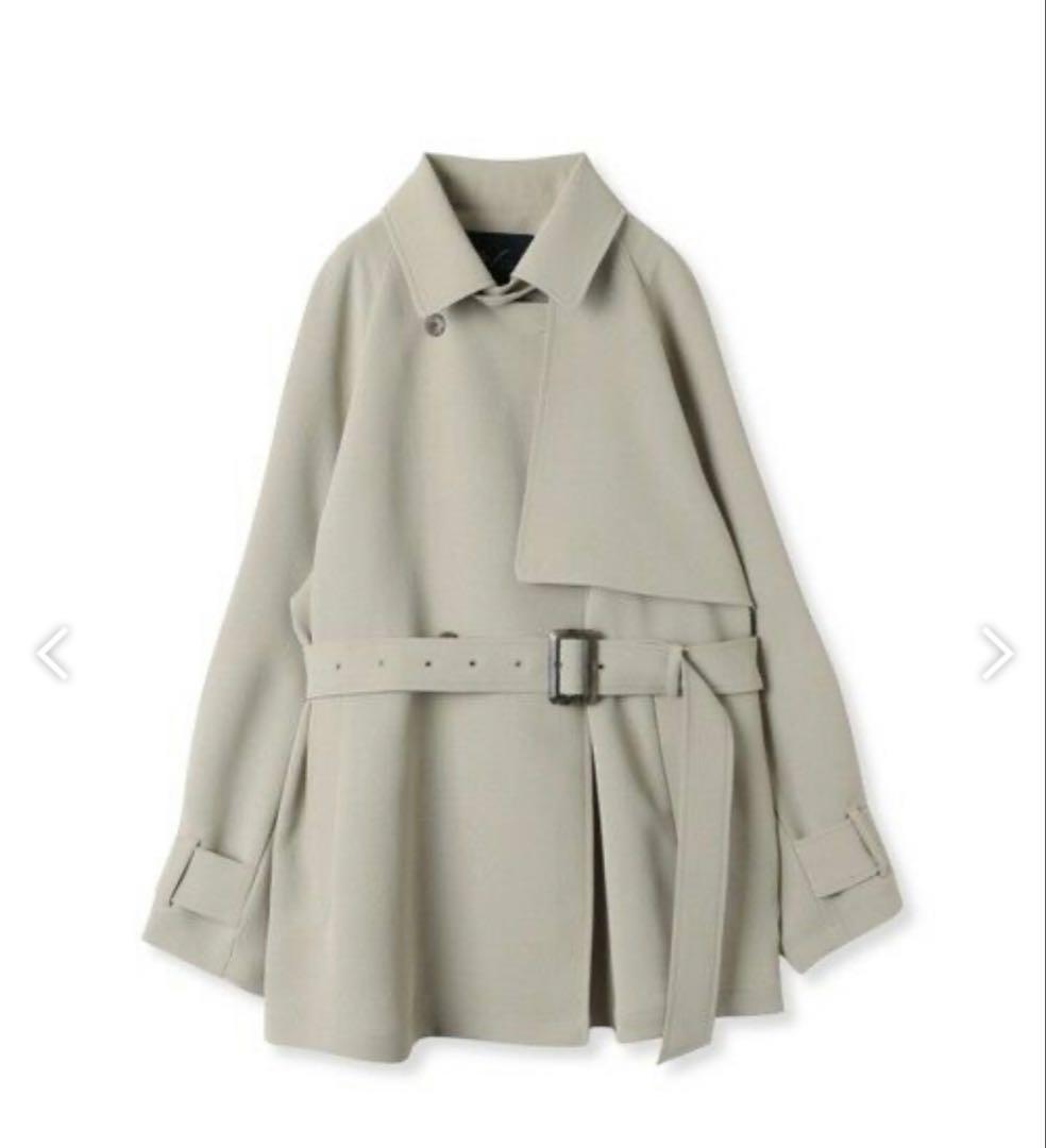 新品未使用！タグ付き！la.f…ショートトレンチコート¥50,600