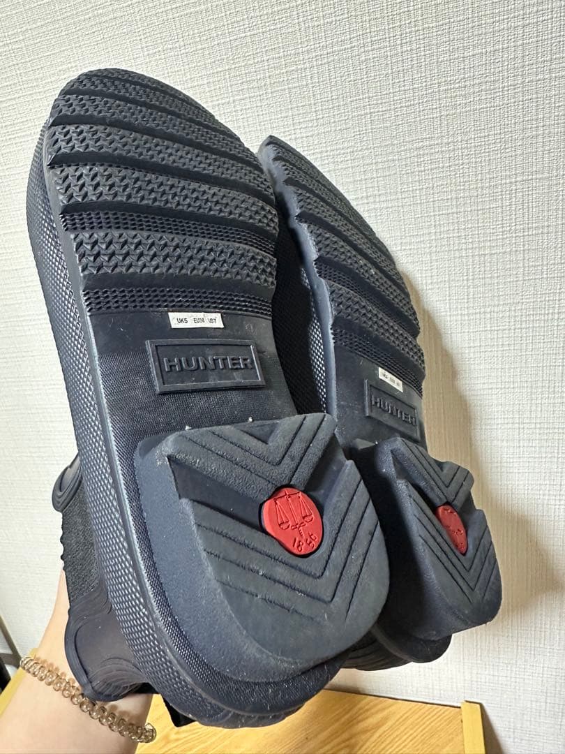 ハンター　ショートブーツ　レインブーツ