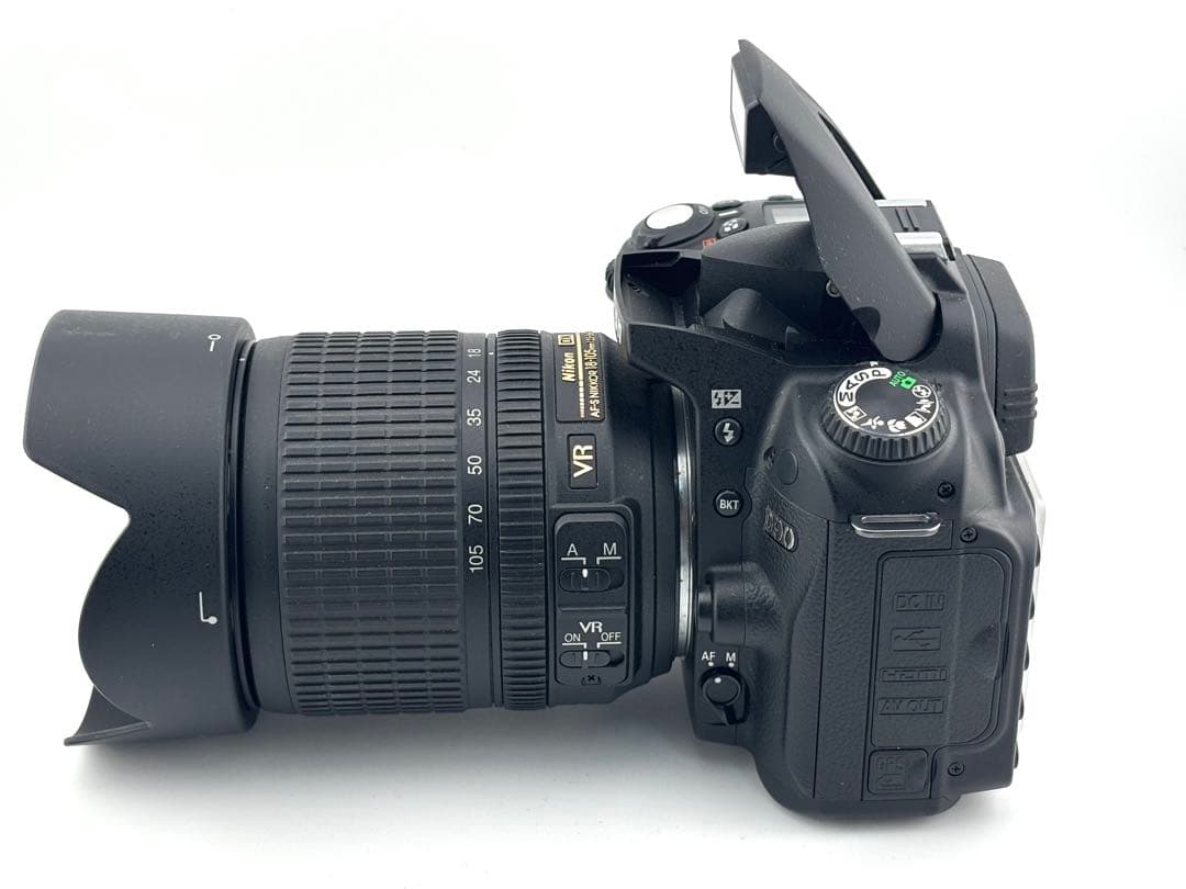 Nikon D90 一眼レフ 18-105mm VR 動作良好 付属品多数