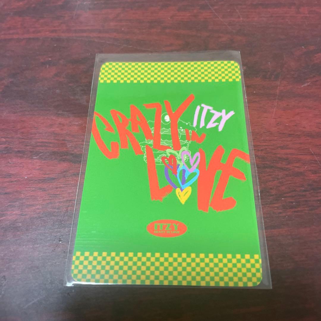 ITZY CRAZY IN LOVEトレカ リュジン withdrama 特典