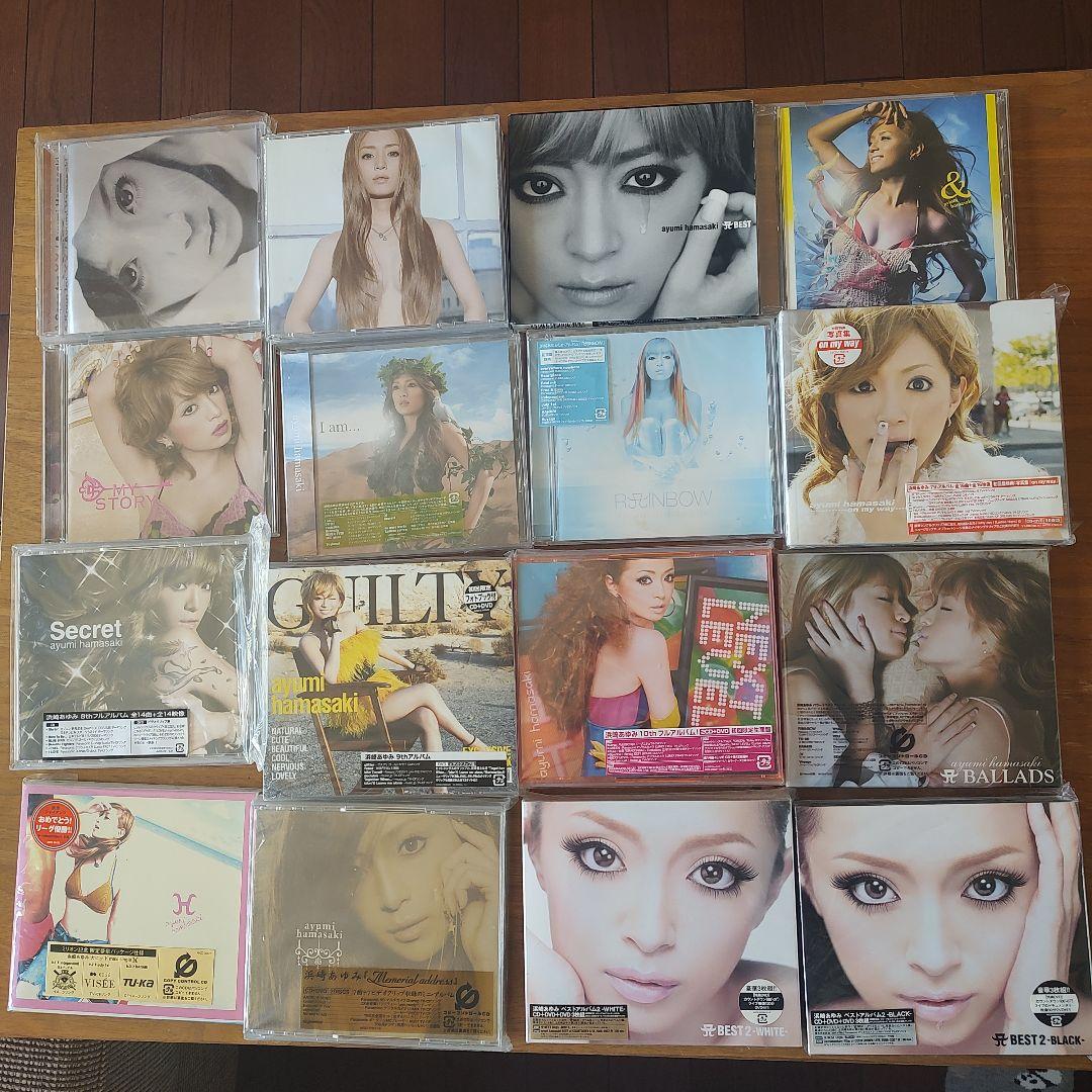 浜崎あゆみ CD 16枚　初回限定多数