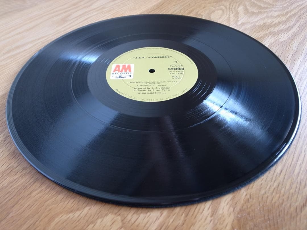 J & K / STONEBONE 国内盤 LP