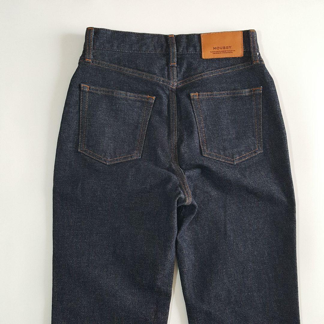 25年モデル MOUSSY MVS FLARE ワンウォッシュ デニム 26
