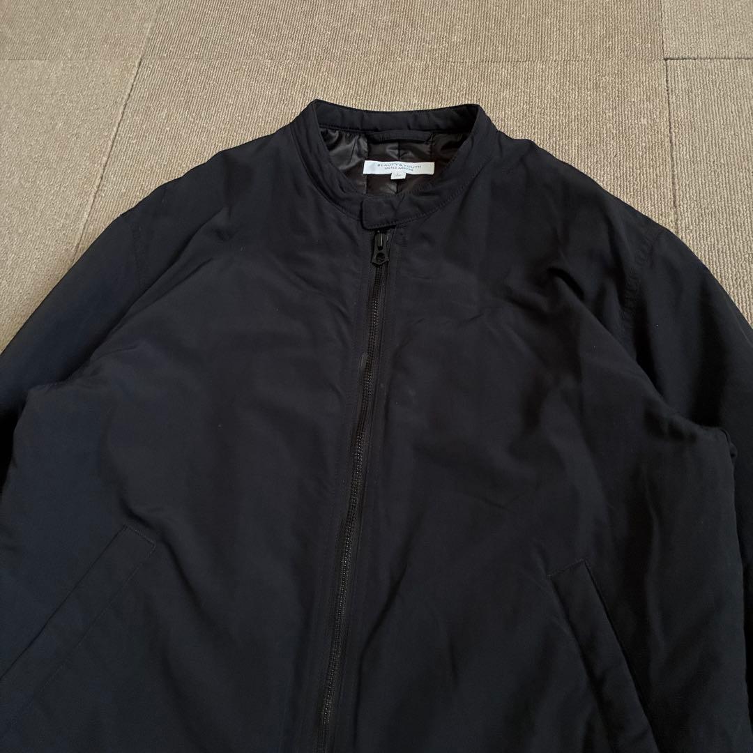 定価2.7万 B&Y プリマロフト シングル ライダースジャケット 黒 L