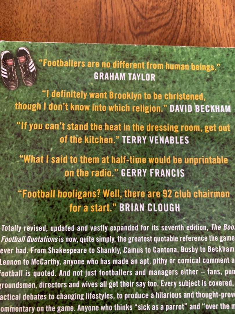 迷著！フットボール迷言集TheBook of FootballQuotation